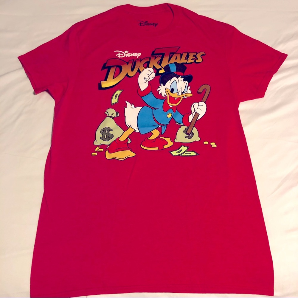 Disney Ducktales red T-shirt Men Medium